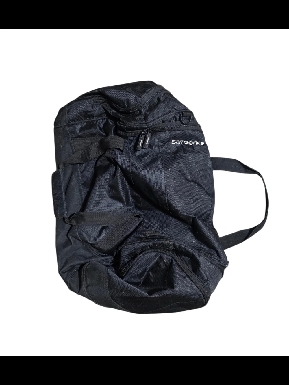 Samsonite Black Travel Duffel Bag with Dual Handles